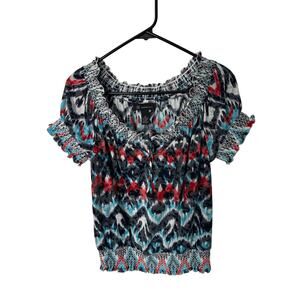 International concepts multi color top size M